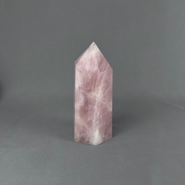 Rose Quartz Obelisk from Brazil – Stone of Love & Harmony 3lbs 3oz, 6 7/16" Tall