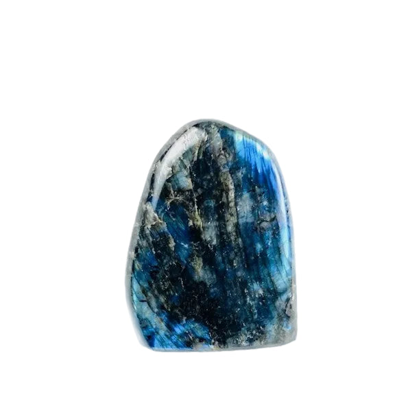 Labradorite Freeform Crystal - Natural Iridescent Labradorite Stone with Unique Shape 1lb 5oz, 4" Tall